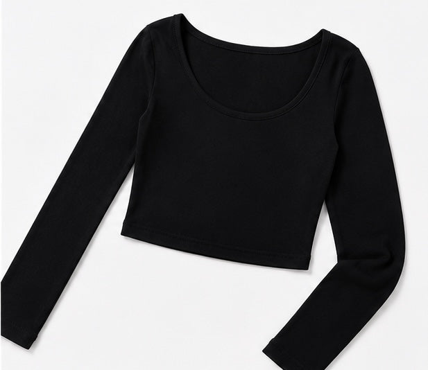 SoftContour Long Sleeve Crop Top