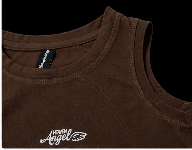 Angel Bliss Sleeveless Active Crop Top