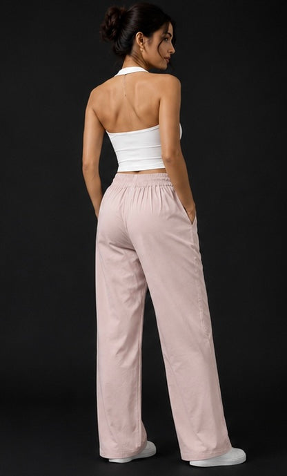 CloudEase Wide-Leg Drawstring Lounge Pants