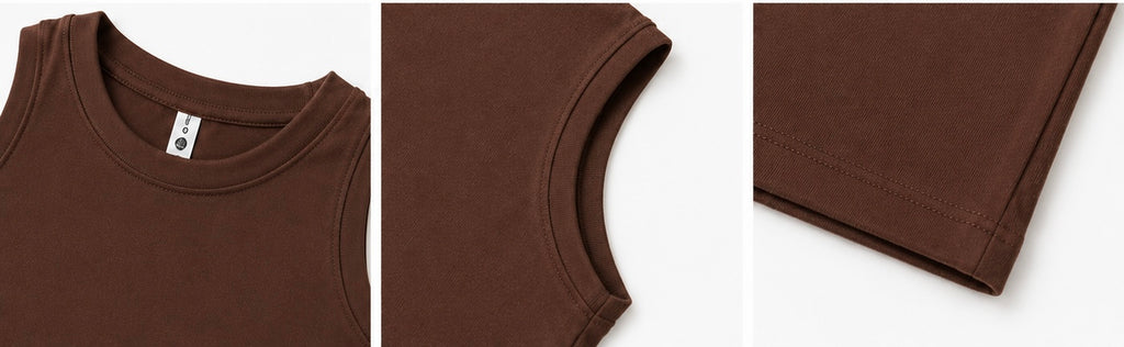 EssentialFlex Sleeveless Crop Tank Top