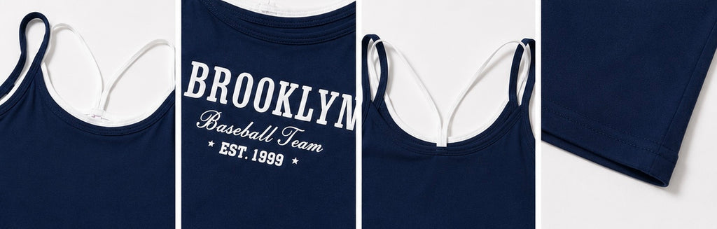Brooklyn Varsity Racerback Cami Top