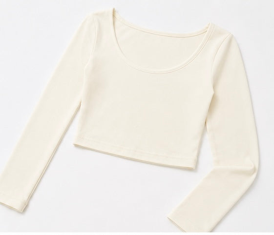 SoftContour Long Sleeve Crop Top