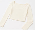 SoftContour Long Sleeve Crop Top