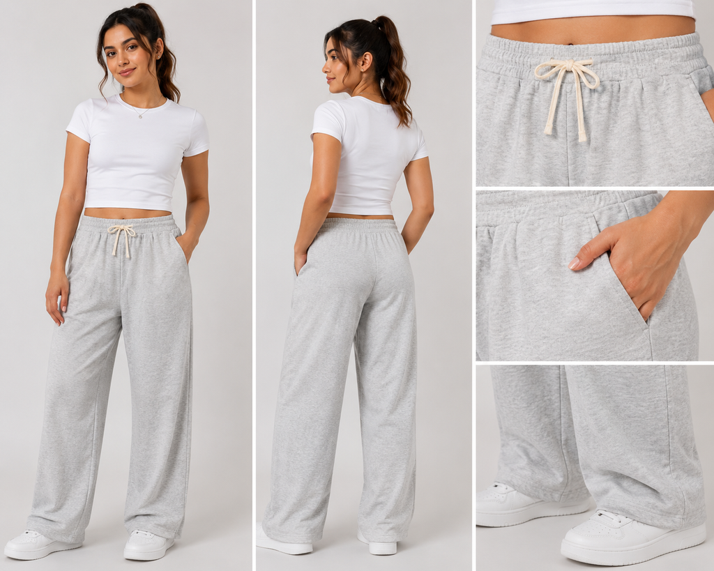 CozyFlow Wide-Leg Lounge Pants
