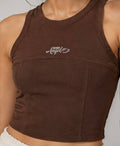 Angel Bliss Sleeveless Active Crop Top