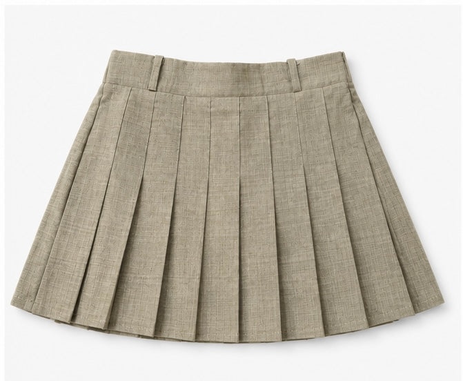Women’s High Waist Pleated Mini Skirt | A-Line Tennis & Korean Style Skirt