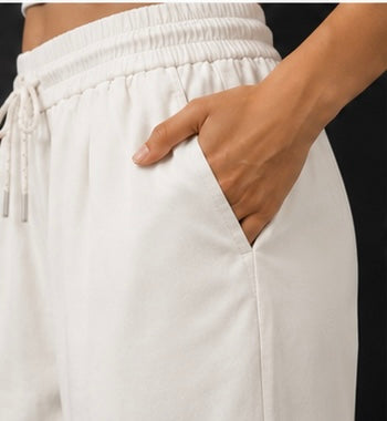 CloudEase Wide-Leg Drawstring Lounge Pants