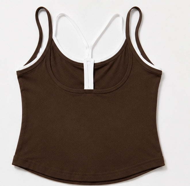 Brooklyn Varsity Racerback Cami Top