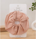 Satin Bow Scrunchie Set – Premium Hair Accessories (Pack of 2)
