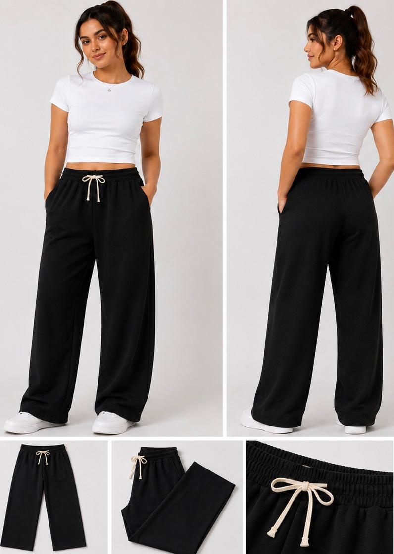 CozyFlow Wide-Leg Lounge Pants