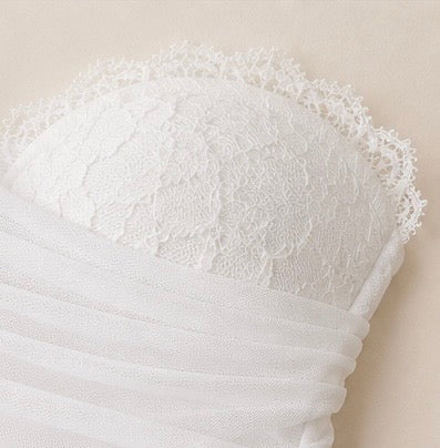 Angelique One-Shoulder Lace Corset Top