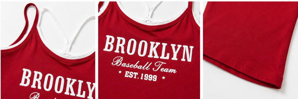 Brooklyn Varsity Racerback Cami Top