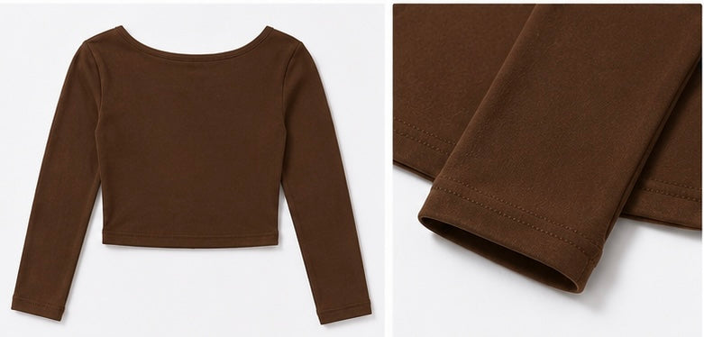 SoftContour Long Sleeve Crop Top